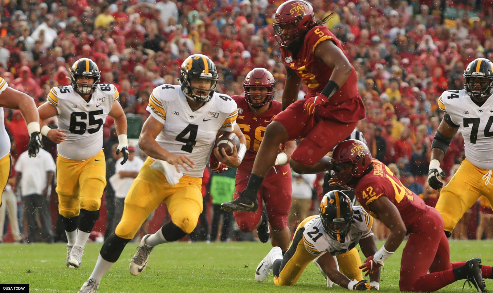Iowa-Iowa State Captivates Bettors as Mobile Gains Steam