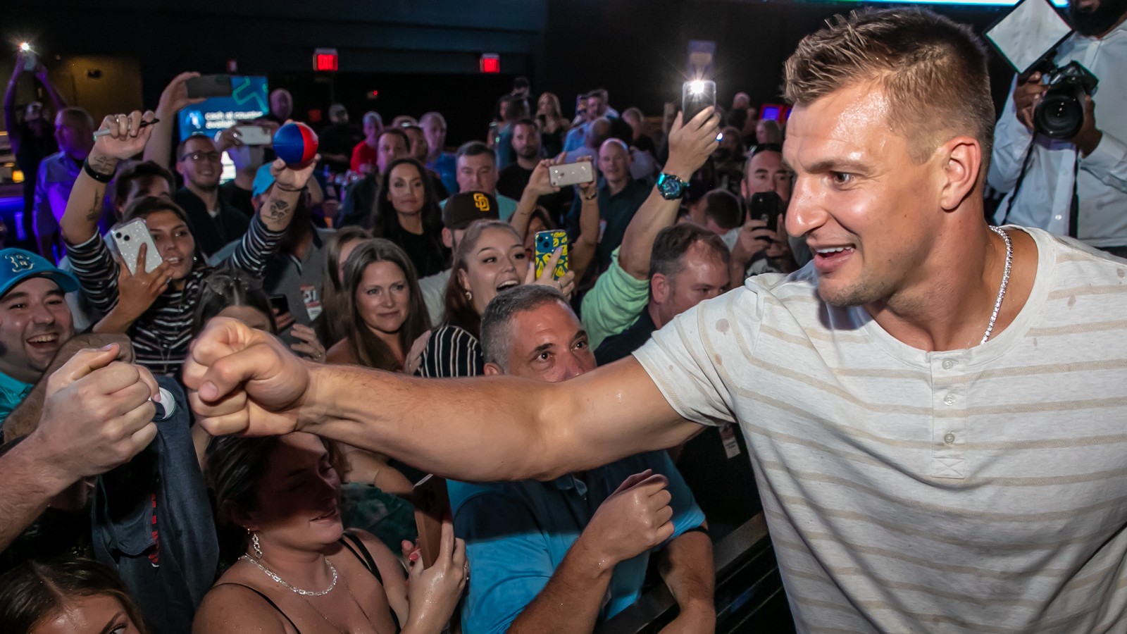 Inside Rob Gronkowski's Retirement Party at FanDuel Sportsbook