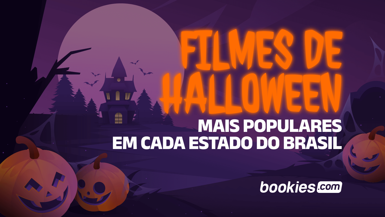 Filmes de Halloween mais populares em cada estado do Brasil