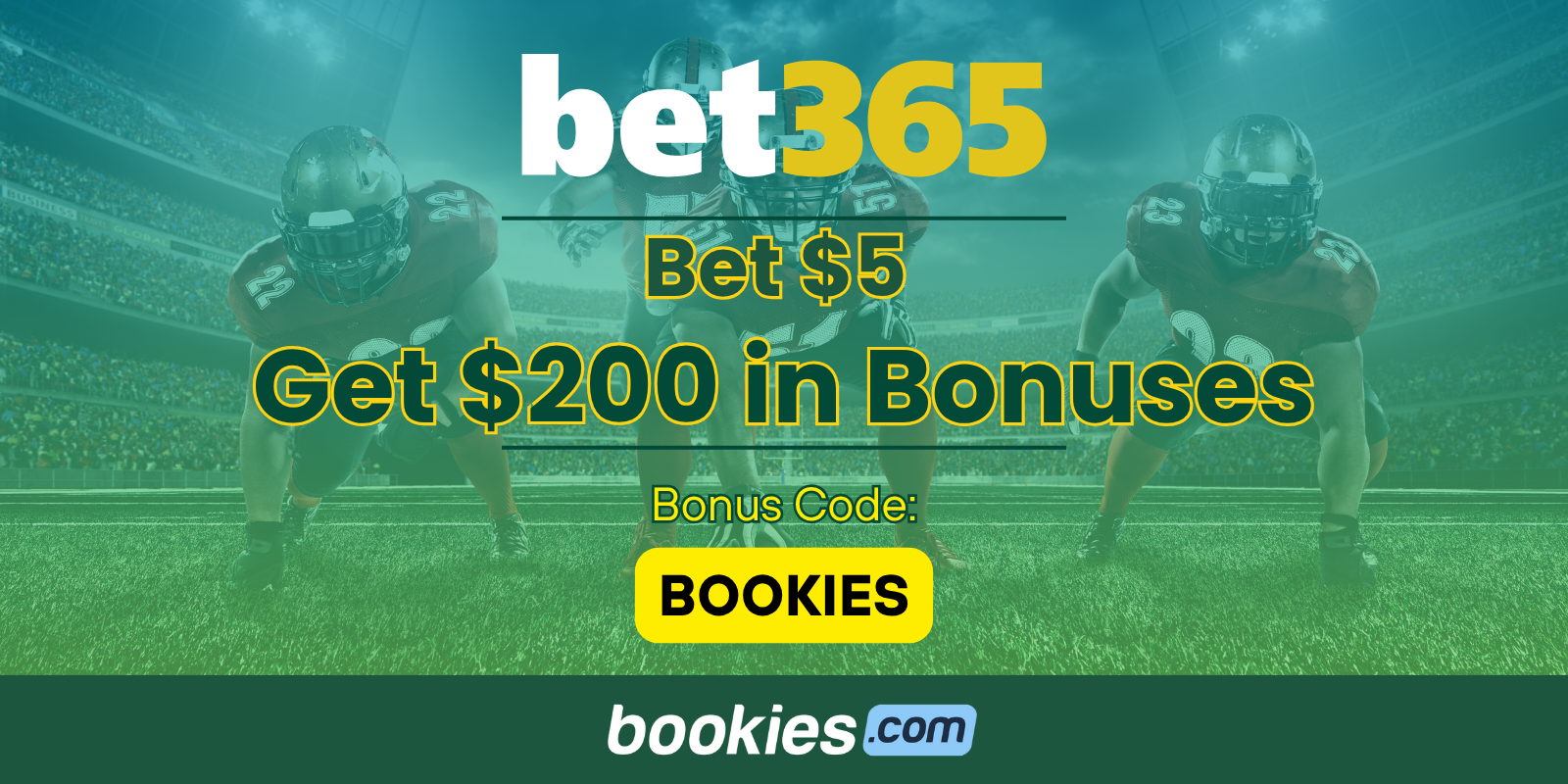 bet365 Bonus Code BOOKIES: Get $200 in Bonus Bets for NFL Chiefs-Broncos (Nov. 16)
